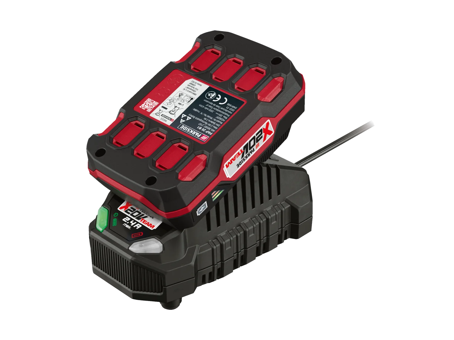 Bormasina Parkside cu Percutie, Acumulator si Incarcator 20V