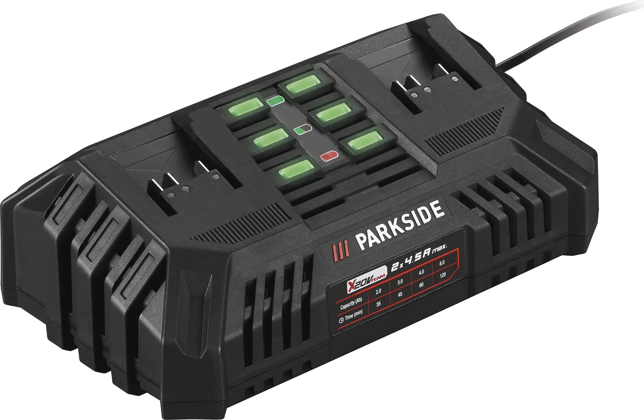 Incarcator 2x4.5Ah Parkside