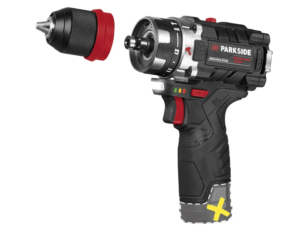 Bormasina Parkside Performance cu Percutie 12V